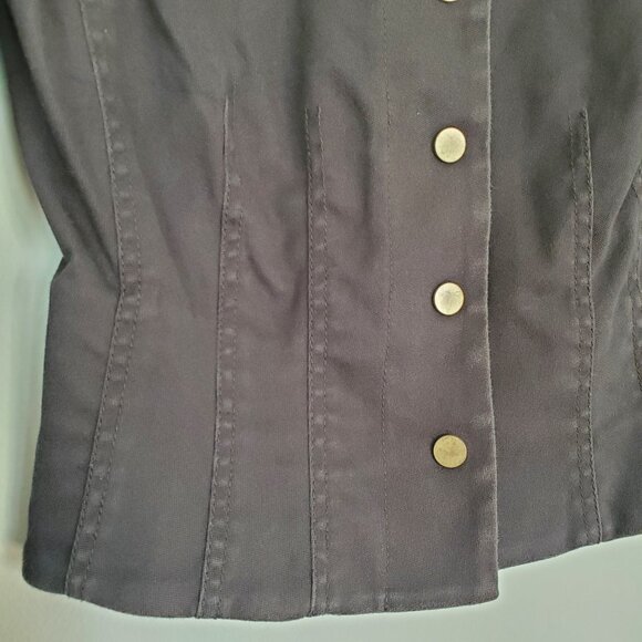 RACHEL ROY: Green Military Jacket / Size 4 US - Picture 4 of 6